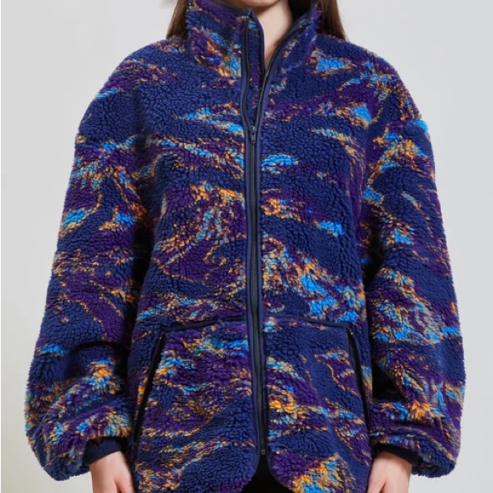 Colorful Fleece Jacket
